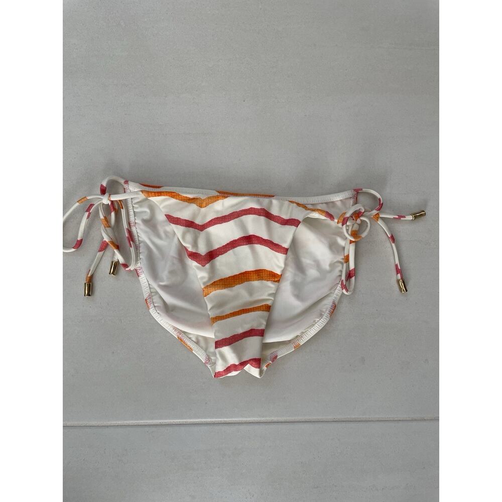 Vix Swim String Bikini Bottom Striped Swimwear Beach Summer